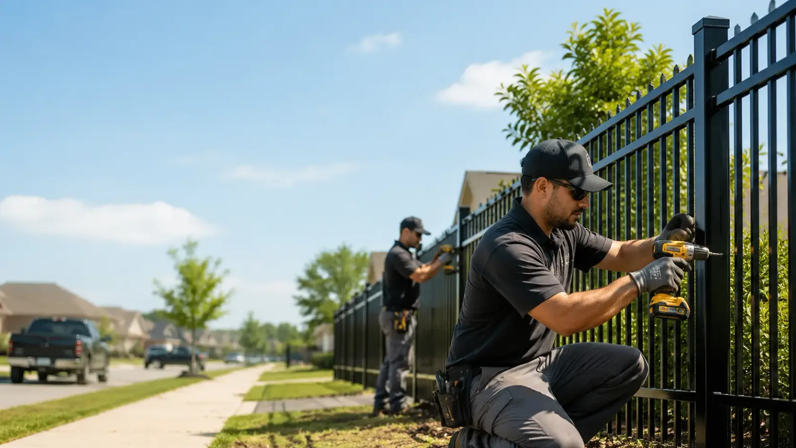 Metal Fence Installation in Matherville, IL